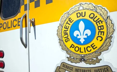Sûreté du Québec reports 160 km/h stop on Autoroute 40