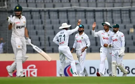 Nahid Rana backs Mehidy Hasan Miraz after Bangladesh lead by 34 runs