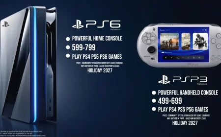 Sony Handheld Console 2027 Stays Unset as PS6 Price Wait Continues