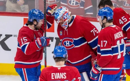 Alexandre Carrier helps Canadiens chase 3-1 lead over Sabres