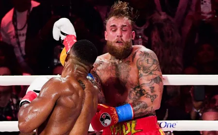 Jake Paul Broken Jaw Leaves Boxing Career in Doubt