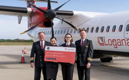 Loganair launches Jersey to Norwich route on Liberation Day