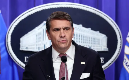 Blanche Warns on Doj Wall Street Journal Subpoenas Over Media Leaks