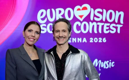 Michael Ostrowski joins Victoria Swarovski for Vienna's Eurovision 2026