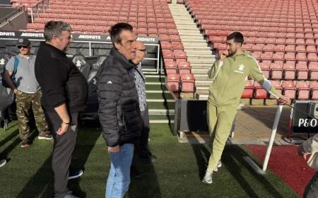 Finn Azaz Visits Saints By Your Side at St Mary’s Stadium