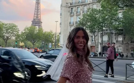 Leah Keane travels to Paris for hen weekend ahead of Harwood Bellis wedding