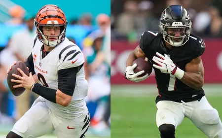 Falcons Face Bengals in Madrid Nov. 8 for Bengals Schedule 2026