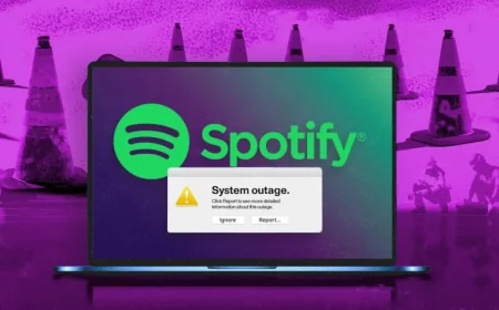 Spotify Issues Spur U.S. Outage as Thousands Report Playback Failures