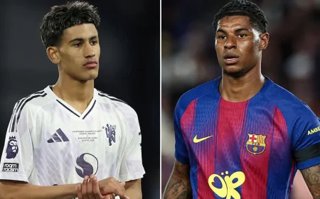Marcus Rashford Tells Jj Gabriel He Is Next Up After Barcelona Title