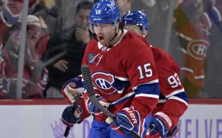 Newhook Habs Ride Five Playoff Goals Into Series Lead