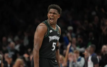 Anthony Edwards Scores 36 as Timberwolves – Spurs Tie Series 2-2
