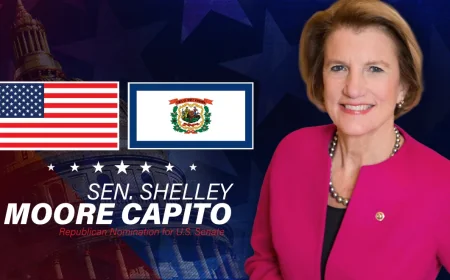 Shelley Moore Capito defeats five GOP challengers in West Virginia
