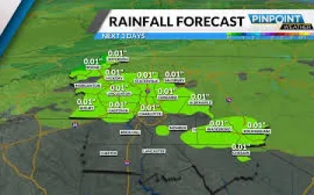 Storm: Tuesday evening cold front may bring showers across the Tri-States