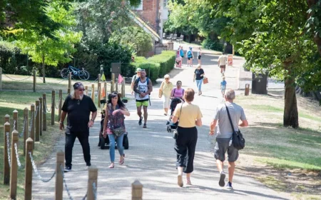 WXCharts Puts Ipswich at 23C in Birmingham Weather mini-heatwave
