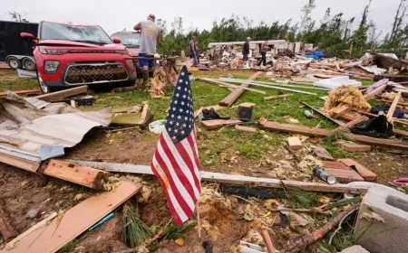 Plus de 530 tornades en 2026, Tornade gagne l'est américain