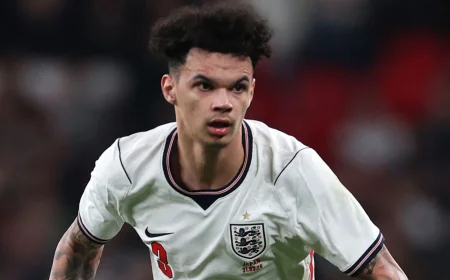 Nico O'reilly backed to own England's left-back role for decade