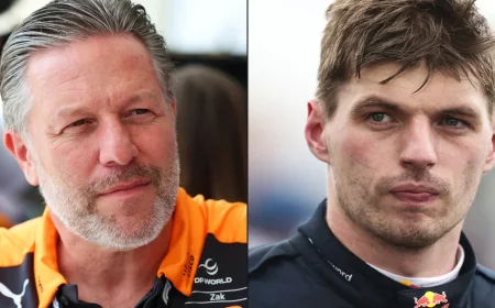 Brown Shuts Down Oscar Piastri Red Bull Rumors With McLaren Stand