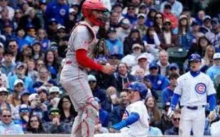 Tyler Stephenson's middle school mistake costs Reds at Wrigley Field