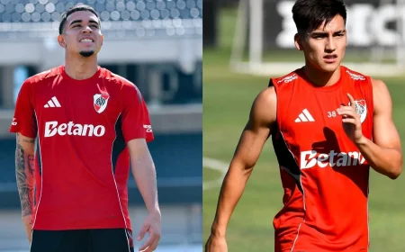 Coudet tests two changes for River Plate - Gimnasia at Monumental