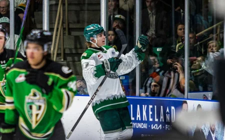 Miettinen Lifts Everett Past Pa Raiders 3-2 for 2-1 Lead