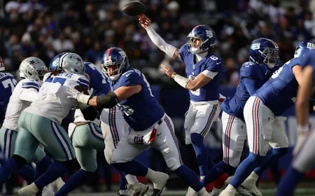 Giants Host Cowboys in Week 1 on NBC — Dallas Cowboys Schedule 2026