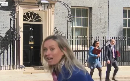 Beth Rigby captures Downing Street chaos as ministers back Starmer