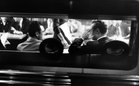 Louis Stettner Frames Penn Station Nyc Photos in 1958