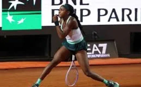 Gauff Tennis: Coco Gauff Reaches Rome Final With 6-4, 6-2 Win