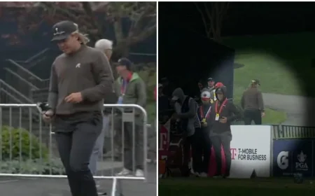 Garrick Higgo Takes Two-Stroke Penalty at Pga Championship Leaderboard