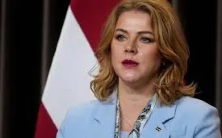 Evika Silina Resignation Latvia Follows Coalition Split Over Drone Dispute