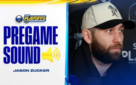 Jason Zucker Spoke Before Sabres-Canadiens on May 12