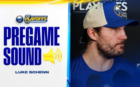 Luke Schenn Enters Sabres Game 4 Lineup in Montreal