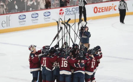 Poulin Lifts Montréal Past Minnesota to Victoire Montreal Score Finals