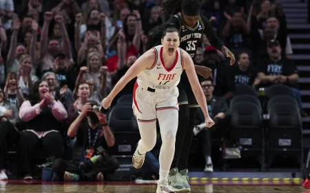 Megan Gustafson Leads Portland Fire to First Home Win