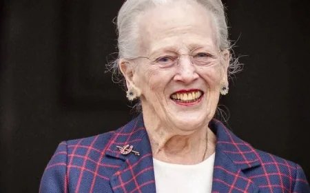 Queen Margrethe Hospitalized in Copenhagen for Angina