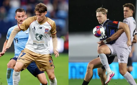 Adelaide United Vs Auckland Fc Heads Into 1-1 Return Leg