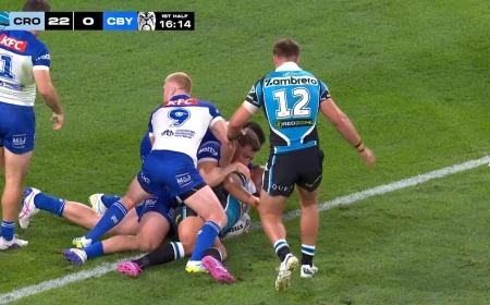 Hohepa Puru scores first NRL try in Sharks' rout