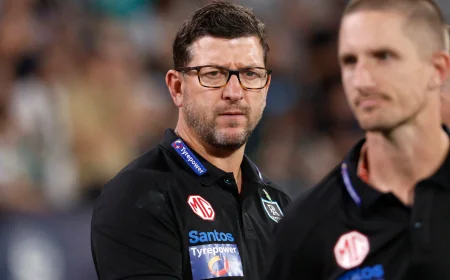 Josh Carr Backs Port Adelaide For Darwin Test Against Gold Coast Vs Port Adelaide
