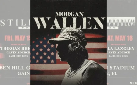 Morgan Wallen Gainesville Draws Two Nights at Ben Hill Griffin Stadium