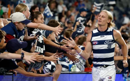 Geelong Adds Four Primetime Games in Rounds 16-22 — Swans Game Tonight