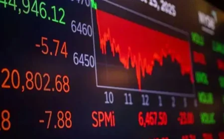 Nasdaq Slides as Why Is The Market Down Today Turns on Yields