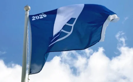 Frinton Marks Swanage's 25th Blue Flag, with 41 Sites Awarded