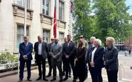 Reform UK replaces Ukrainian flag at Essex County Council HQ