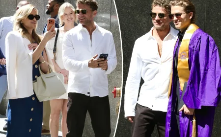 Reese Witherspoon Son Graduation Brings Exes Together at NYU