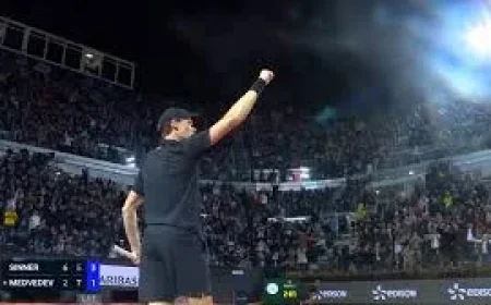 Sinner Breaks Djokovic Mark With 32nd Win at Rome Tennis