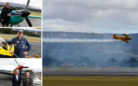 Paul Bennet Keeps Wings Over Shellharbour Flying with May 16 and 17 Show