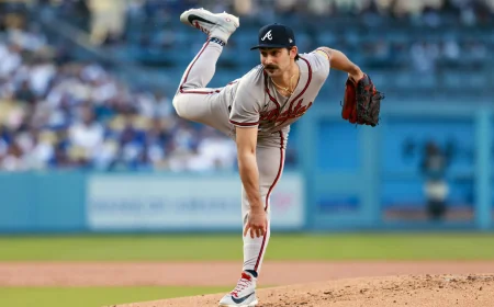 Strider Throws 8 Scoreless, Starts Red Sox Vs Braves Opener