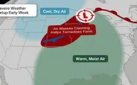 Omaha Weather: Severe Storm Threat Brings Monday Risk to 5 Cities