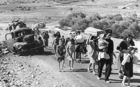 Yusuf Abu Hamam marks Nakba in Gaza City as displacement deepens