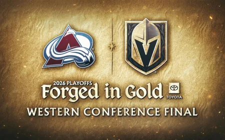 Vegas Golden Knights Set Wcf Schedule On-Sale for May 15